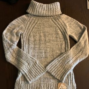 Turtleneck light sweater